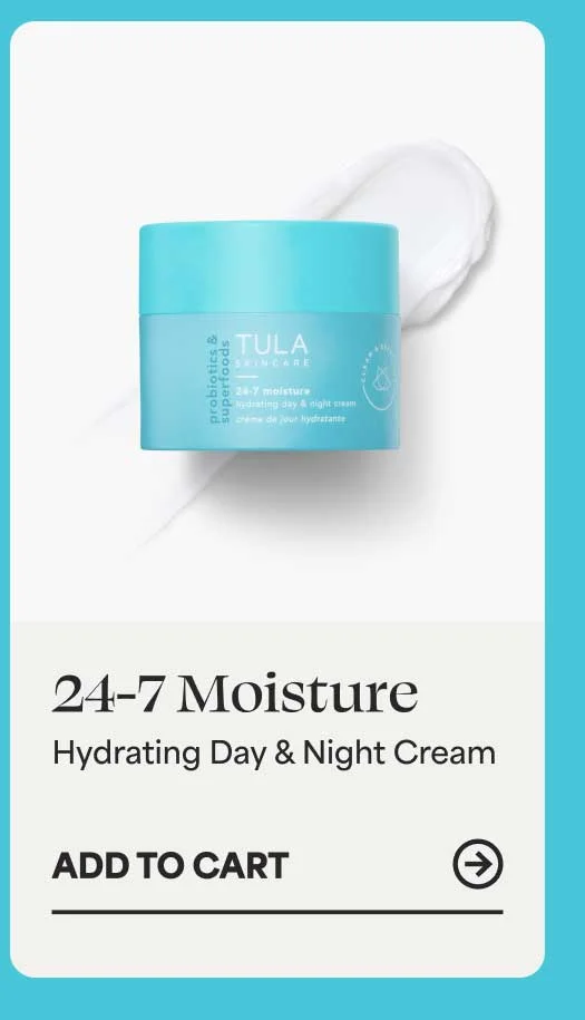 24-7 Moisture. Hydrating day & night cream -- SHOP NOW