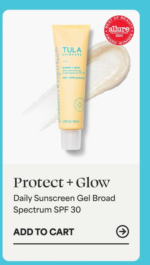 [Allure Best of Beauty] Protect + Glow Daily Sunscreen -- ADD TO CART
