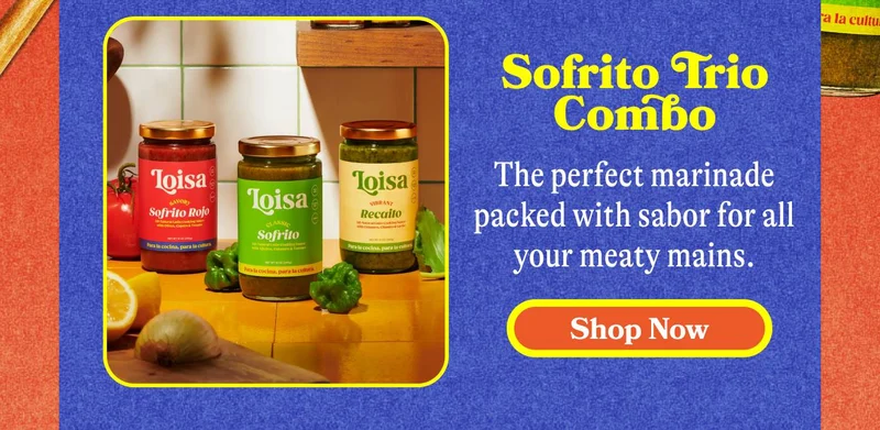 Sofrito Trio Combo The perfect marinade packed with sabor for all your meaty mains. SHOP NOW