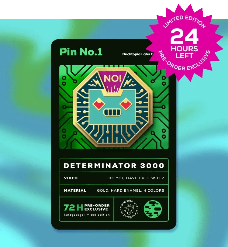 Get the DETERMINATOR 3000 PIN!