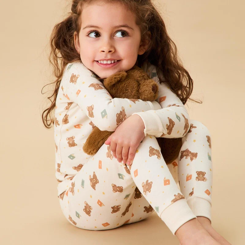 Image of Teddy Bear Pajama Set