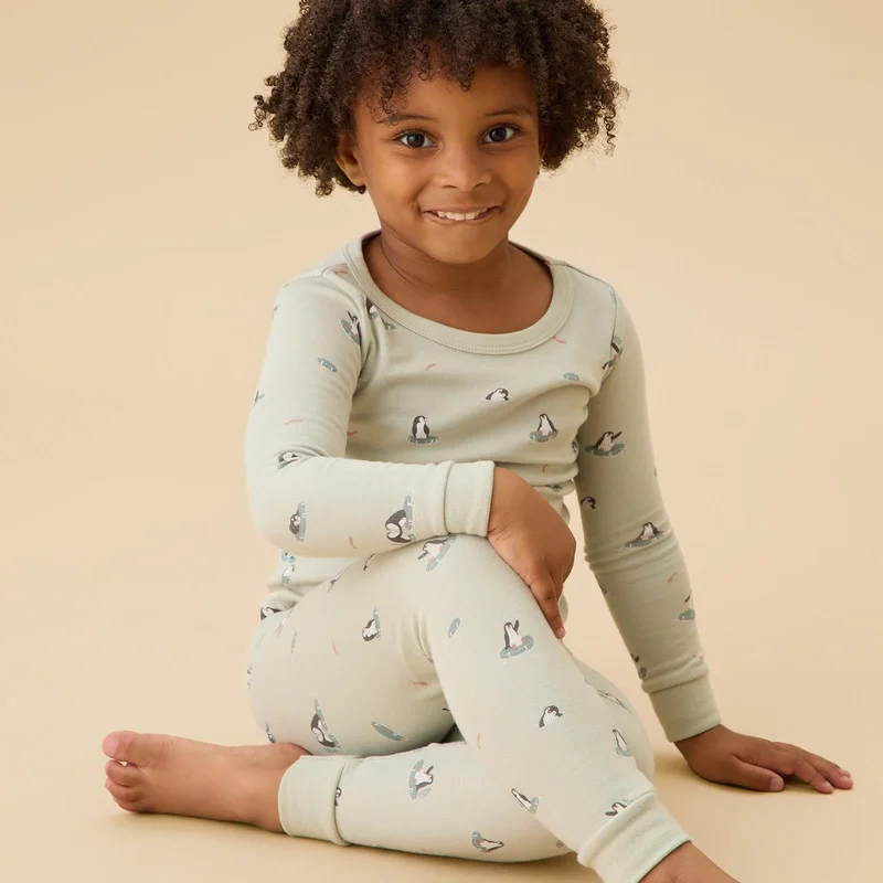 Image of Penguin Pajama Set