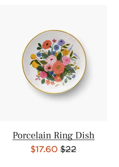 Porcelain Ring Dish