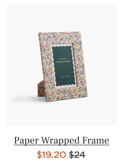 Paper Wrapped Frame