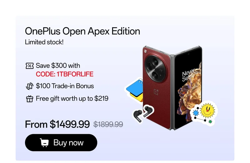 OnePlus Open Apex Edition