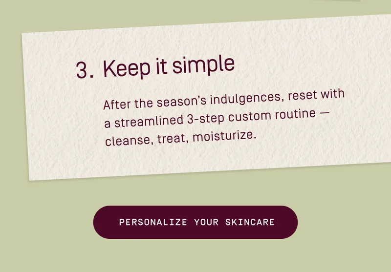 Personalize your skincare