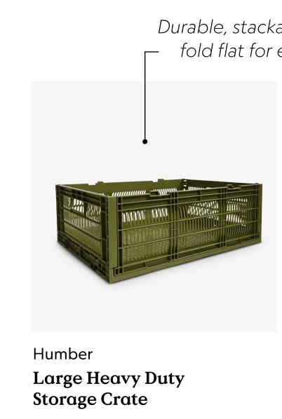 Large Heavy Duty Storage Crate