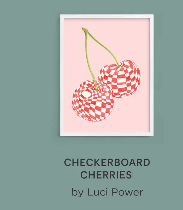 Checkboard Cherries