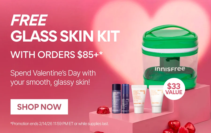 FREE GLASS SKIN KIT WITH ORDERS $85+