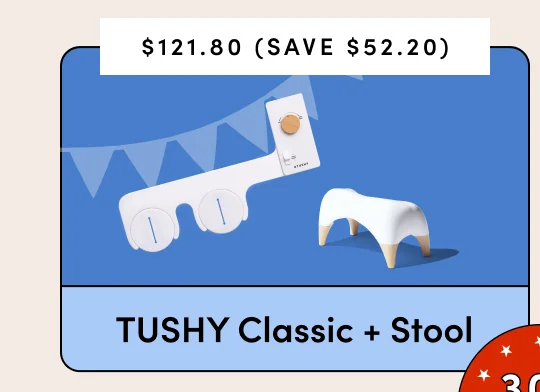 TUSHY Classic and Stool