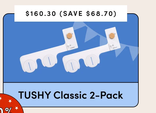 TUSHY Classic 2-Pack