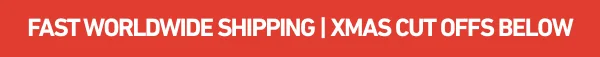 Fast worldwide shipping