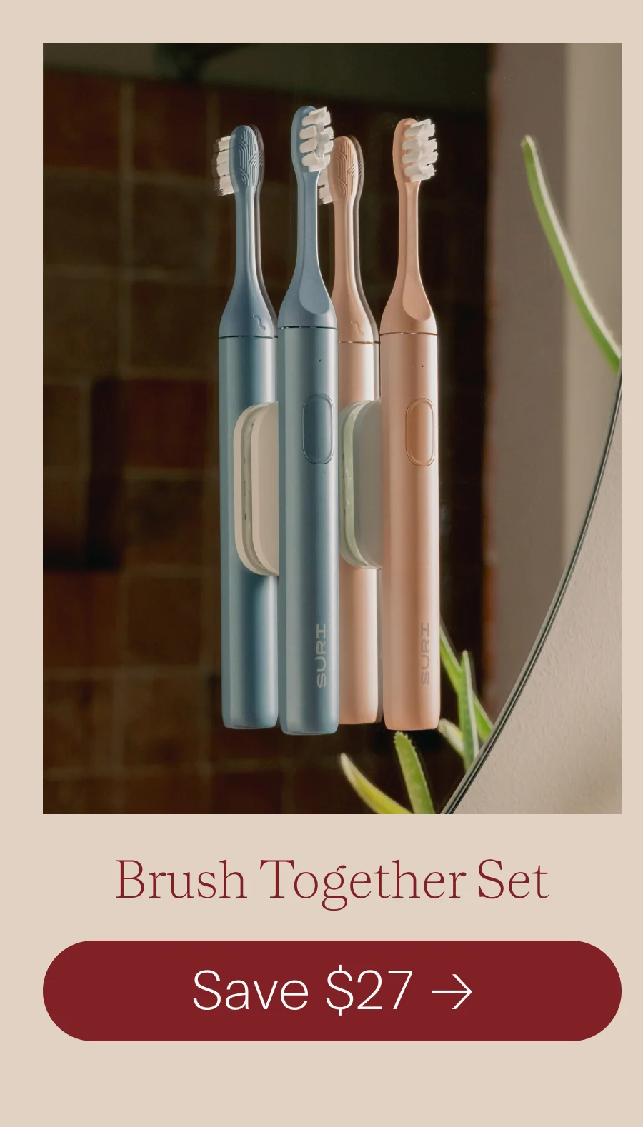 brush together set - save $27 ->