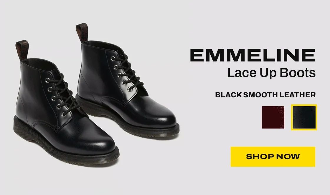 Emmeline Smooth Lace Up Boots