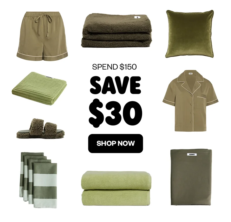 Spend $150 Save $30 SHOP NOW