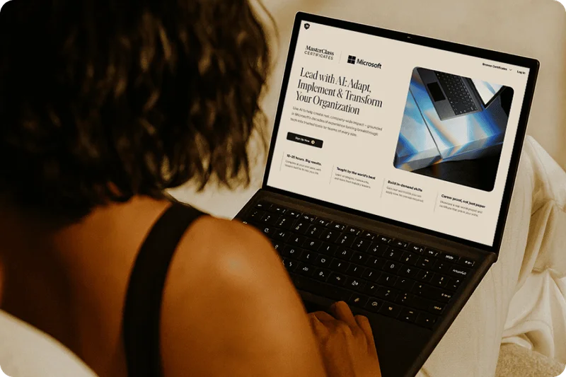 AI certification from the world’s best