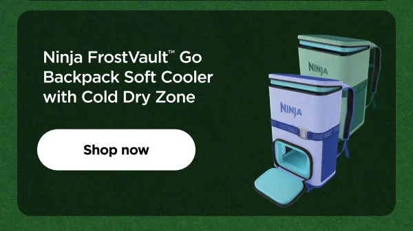 Ninja FrostVault™ Go Backpack Soft Cooler with Cold Dry Zone