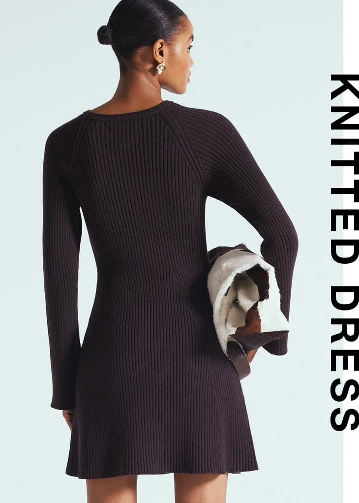 KNITTED DRESS