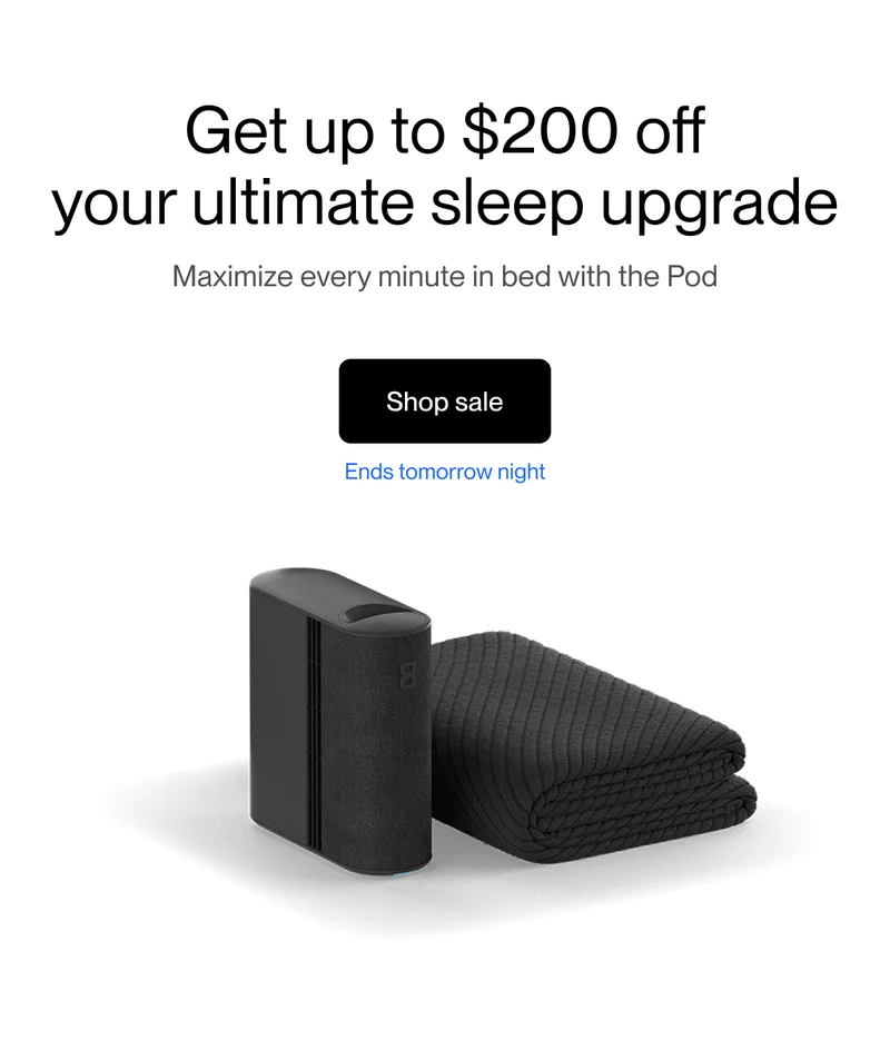 Get up to $200 off your ultimate sleep upgrade