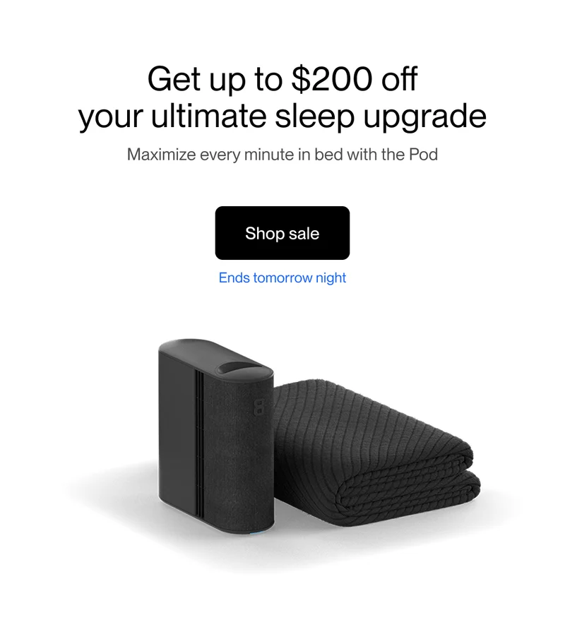 Get up to $200 off  your ultimate sleep upgrade