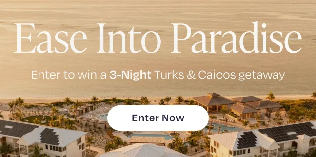 Enter Turks & Caicos Sweepstakes - Button