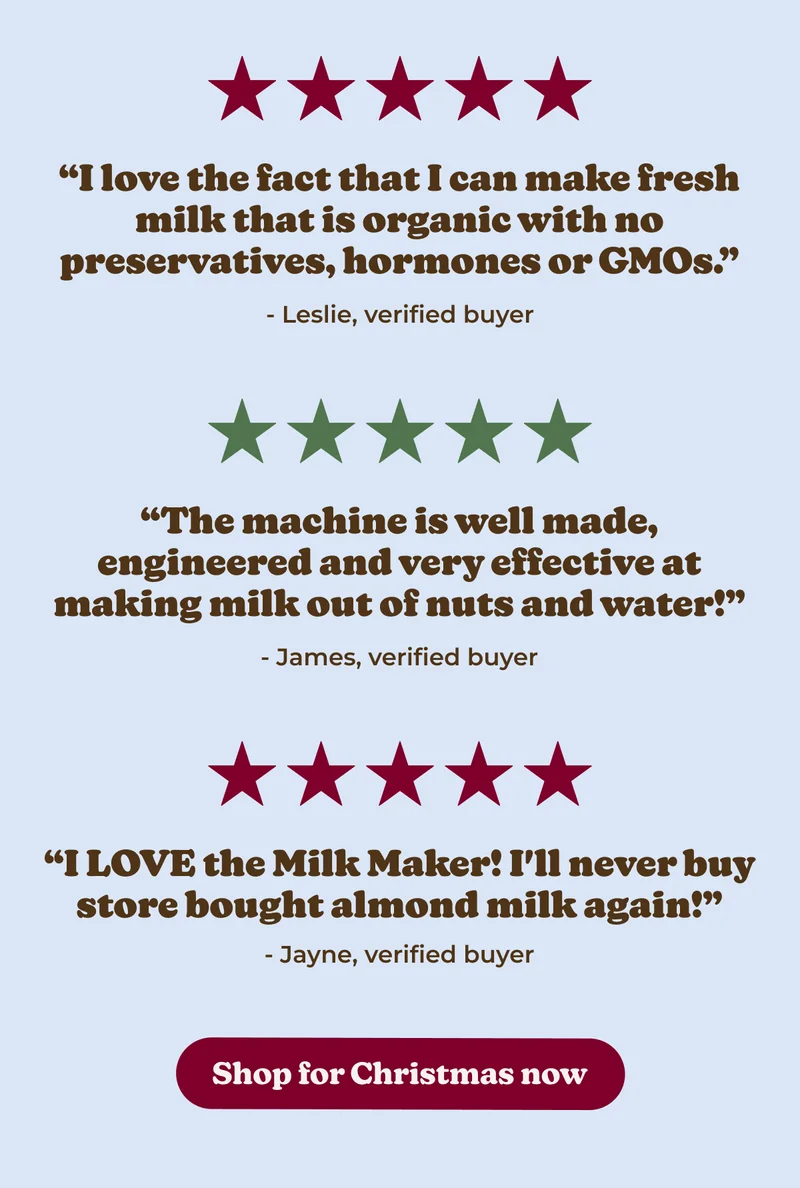 Shop the Milk Maker for Christmas!