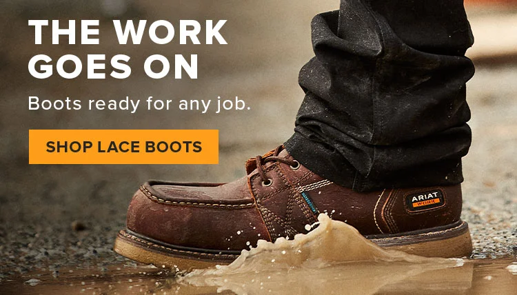 SHOP LACE BOOTS