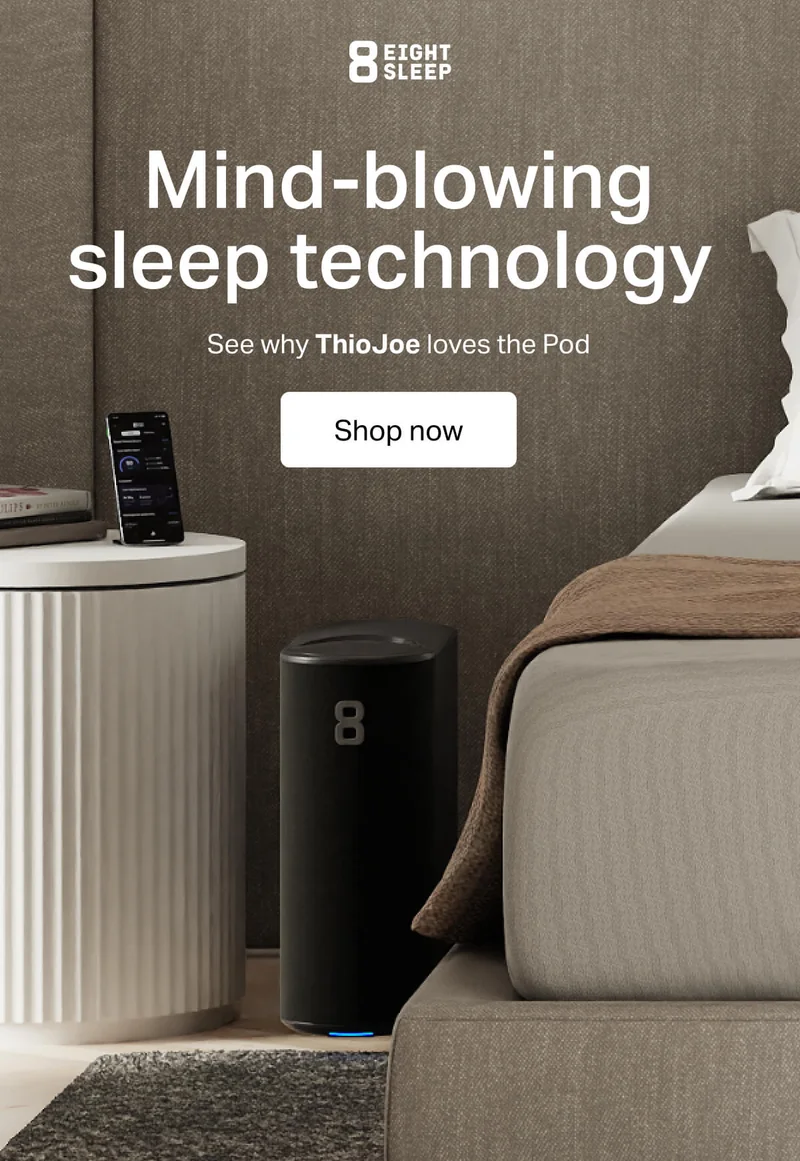 Eight Sleep - Mind-blowing sleep technology. See why ThioJoe loves the Pod
