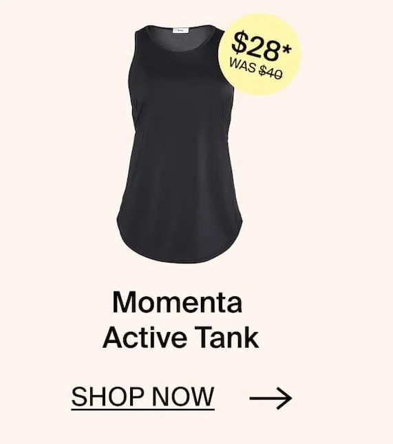 Momenta Active Tank. SHOP NOW →