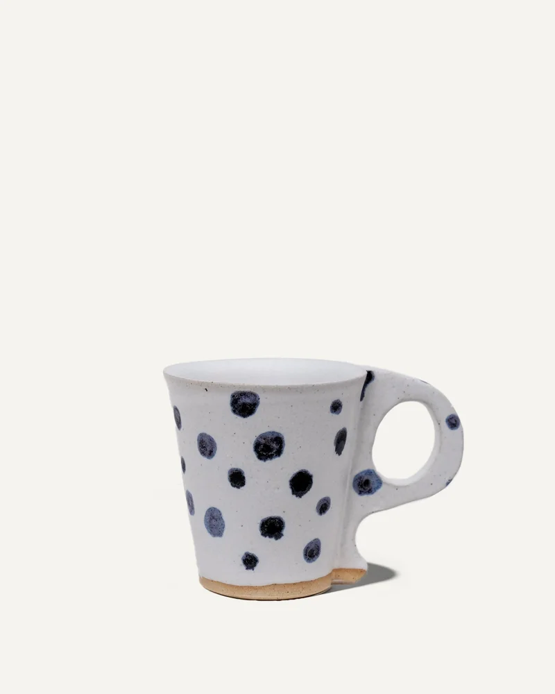 Image of Polka Dot Espresso Cup by Sister Ceramics
