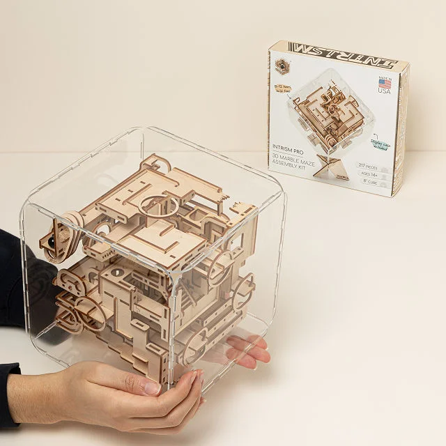 Build Your Own 3D Pro Marble Run Puzzle Cube
