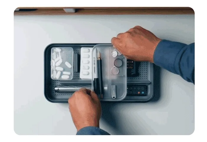 an image of a promotional ad for a travel wallet