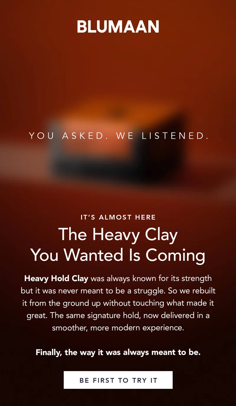 It's Almost Here: The Heavy Clay You Wanted Is Coming