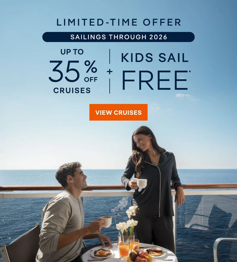 Up to 35% Off Cruises + Kids Sail Free* – Limited‑Time Offer – Sailings Through 2026 – Click to View Cruises & Book Now Up to 35% Off Cruises + Kids Sail Free* – Limited‑Time Offer – Sailings Through 2026 – Click to View Cruises & Book Now