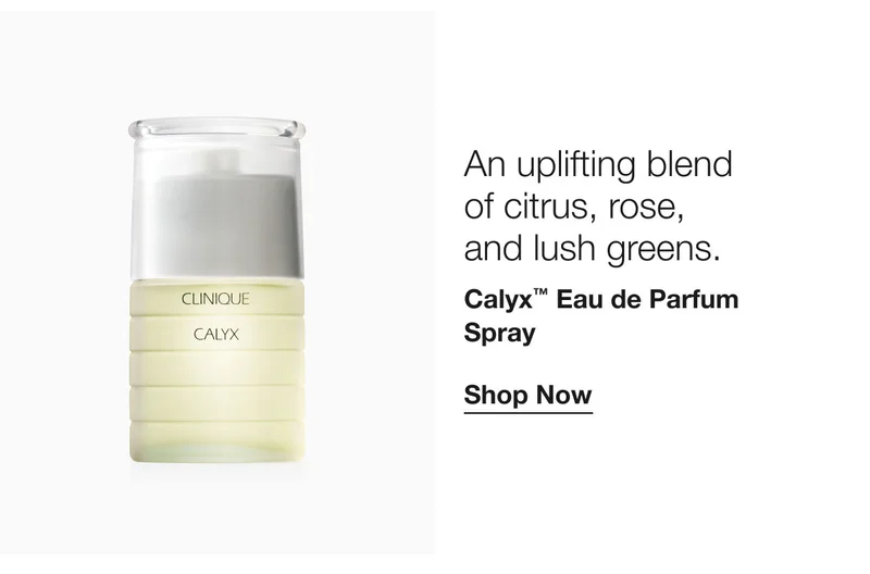 An uplifting blend of citrus, rose, and lush greens. | Calyx™ Eau de Parfum Spray | Shop Now