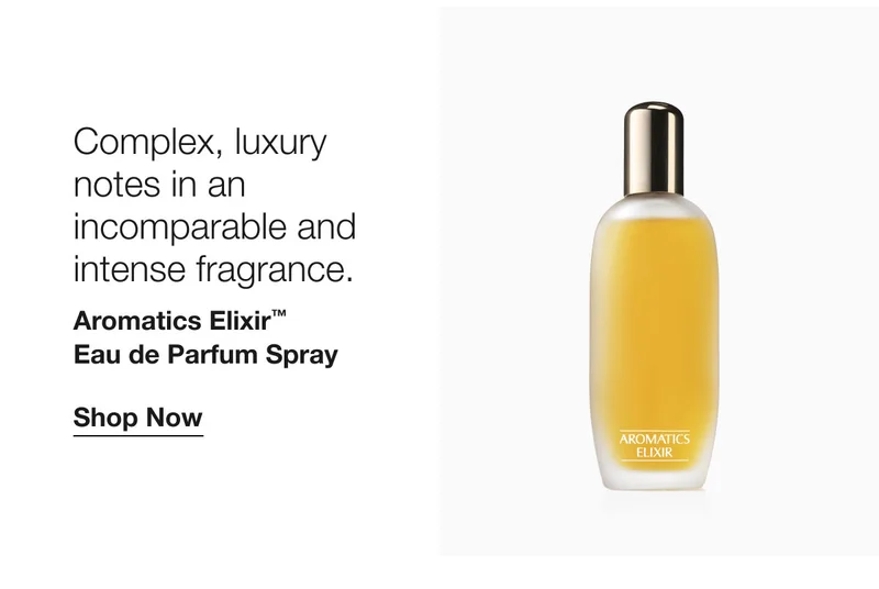 Complex, luxury notes in an incomparable and intense fragrance. | Aromatics Elixir™  Eau de Parfum Spray | Shop Now