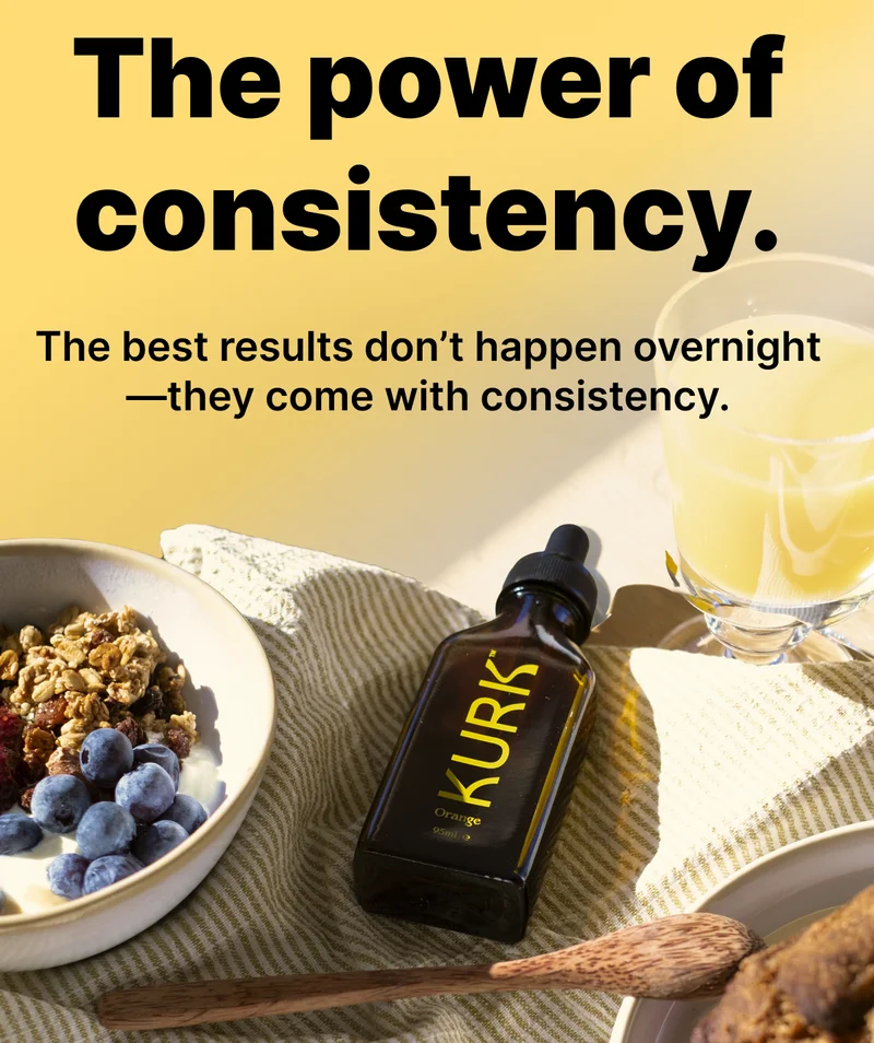 The power of consistency. The best results don’t happen overnight—they come with consistency.