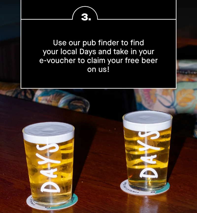 Where to find it. Finally pouring from the tap where it belongs. We’re rolling out nationwide, starting with our flagship locations.