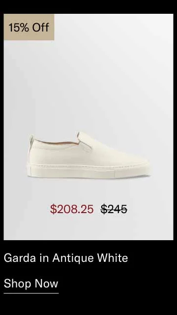 Garda in Antique White 15% Off-Shop Now