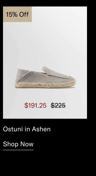 Ostuni in Ashen 15% Off-Shop Now