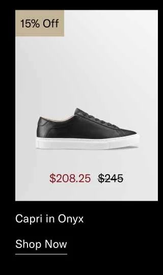 Capri in Onyx 15% off-Shop Now