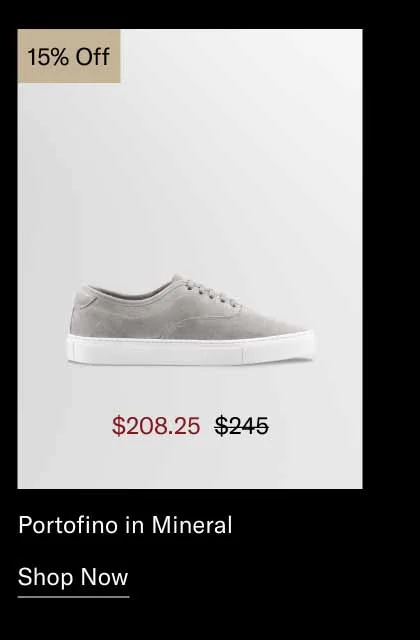Portofino in Mineral 15% off-Shop Now