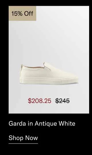 Garda in Antique White 15% Off-Shop Now