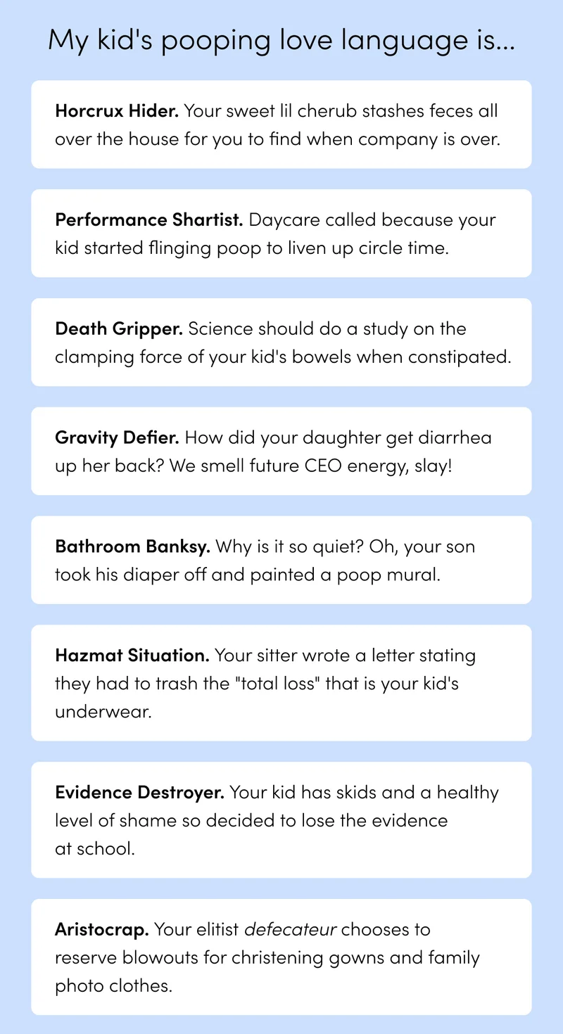 POOP LANGUAGES