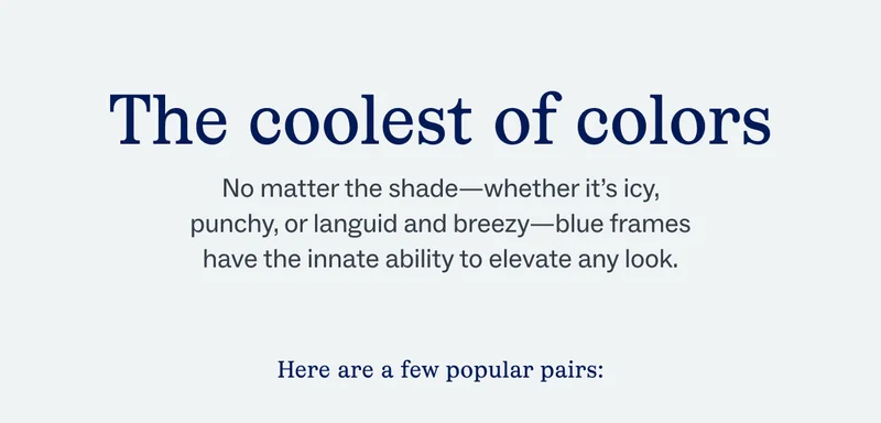 The coolest of colors