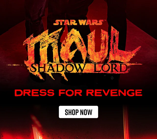 Star Wars Maul Shadow Lord. Dress For Revenge. Shop Now