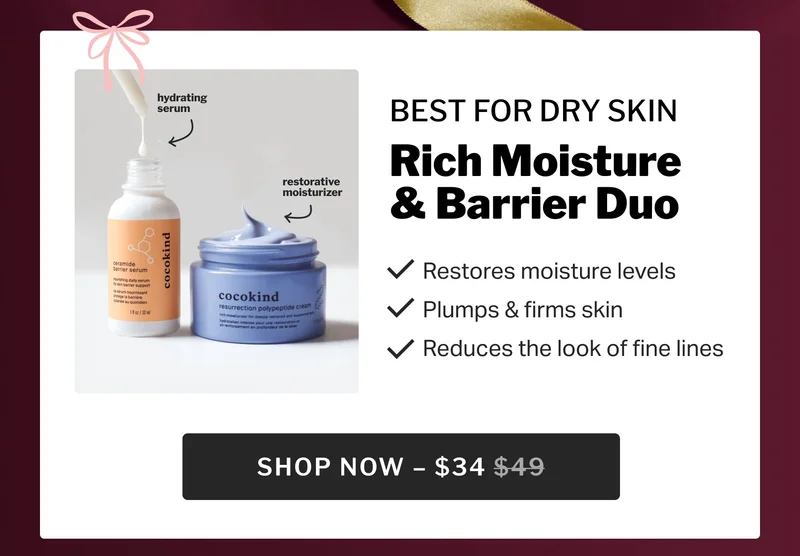 BEST FOR DRY SKIN Rich Moisture & Barrier Duo
