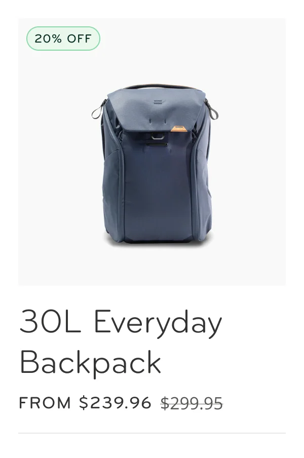 30L Everyday backpack