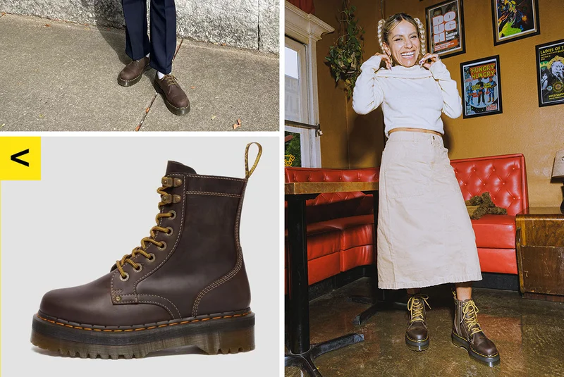 Jadon Arc Boot Crazy Horse Platforms