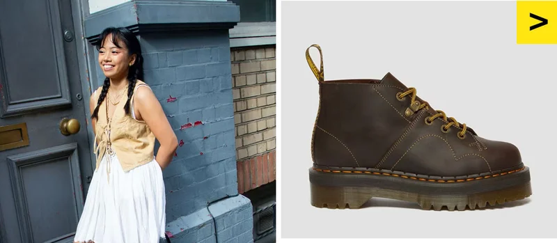 Church Arc Crazy Horse Platform Monkey Boots